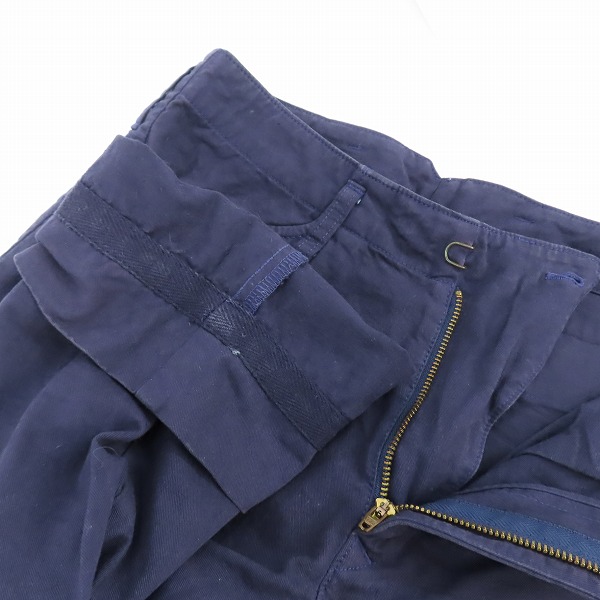 実際に弊社で買取させて頂いたkolor/カラー スラックス パンツ パープル 10SCM-P09109/2の画像 2枚目