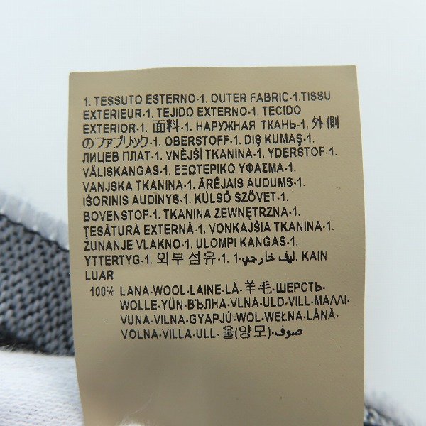 実際に弊社で買取させて頂いたVERSACE/ヴェルサーチェ ウール メデューサ刺繍  ニット マフラー の画像 3枚目