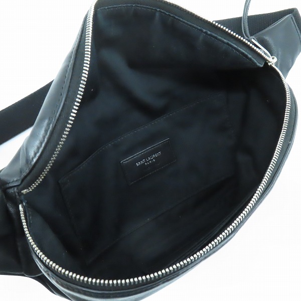 実際に弊社で買取させて頂いたSAINT LAURENT/サンローラン ロゴ ウエストバッグ/ボディバッグ FLY505671 1022の画像 3枚目