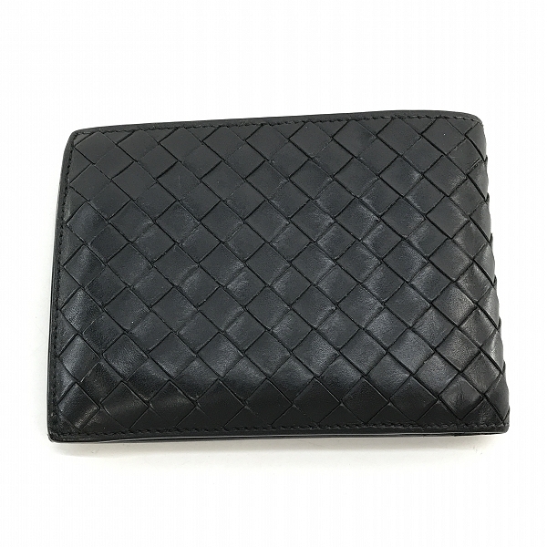 実際に弊社で買取させて頂いたBOTTEGA VENETA/ボッテガヴェネタ イントレチャート 二つ折り財布/ウォレットの画像 1枚目