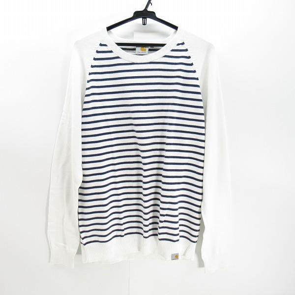 実際に弊社で買取させて頂いたcarhartt/カーハート ボーダー柄ニット L