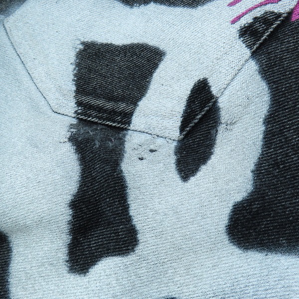 実際に弊社で買取させて頂いたDOLCE&GABBANA/ドルチェ&ガッバーナ DG グラフィティ デニムパンツ/ジーンズ GY07LD/G8GV8/44の画像 7枚目