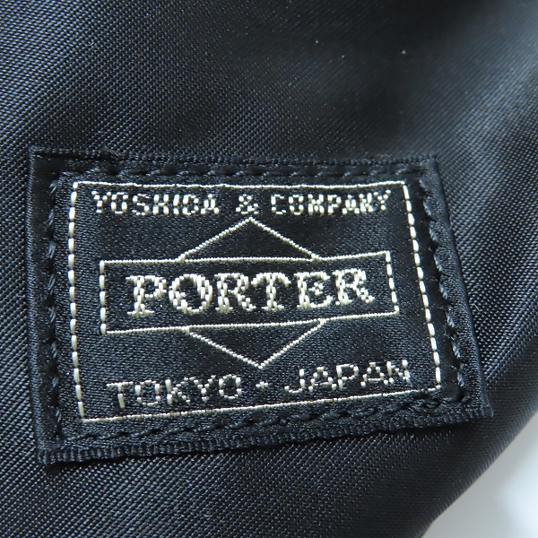 実際に弊社で買取させて頂いたPORTER/ポーター TANKER WAIST BAG (S) タンカー ウエストバッグ S ブラック 622-06629の画像 6枚目
