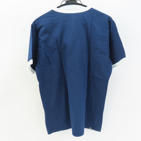 実際に弊社で買取させて頂いたHYSTERIC GLAMOUR/ヒステリックグラマー ヒスガール リンガーTシャツ 0212CT13 Lの画像 1枚目