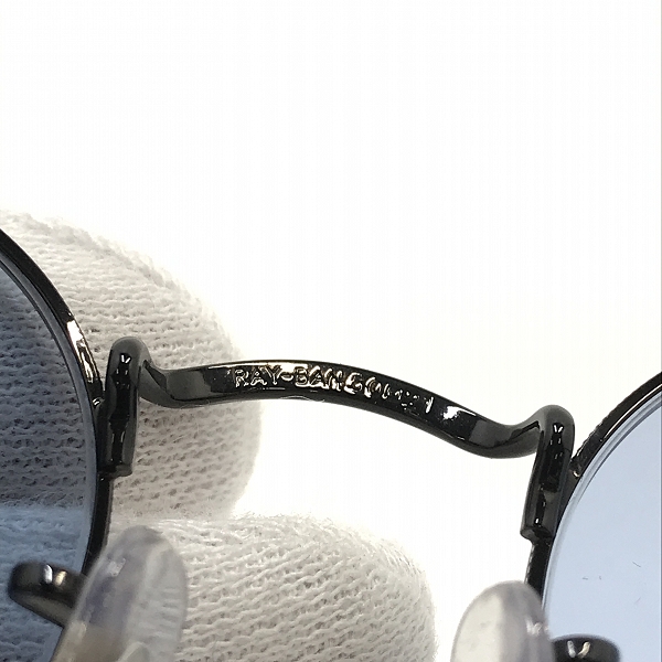 実際に弊社で買取させて頂いたRay-Ban/レイバン ROUND METAL/ラウンドメタル サングラス RB3447 002の画像 7枚目