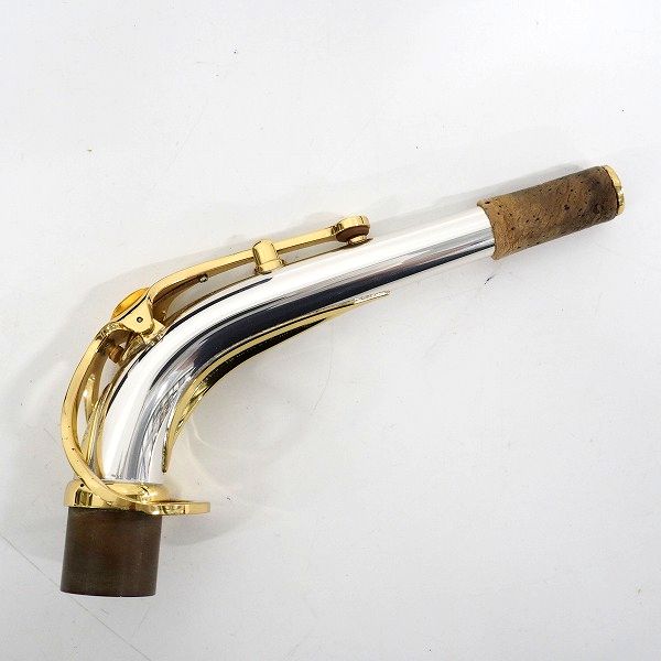 実際に弊社で買取させて頂いたYAMAHA/ヤマハ AV1AG アルトサックス用V1タイプ カスタムネック スターリングシルバー製 クリアラッカー仕上げの画像 1枚目