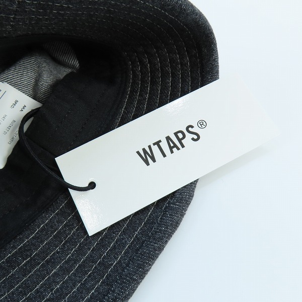 実際に弊社で買取させて頂いたWTAPS/ダブルタップス 21SS BUCKET 01/HAT/ COTTON. DENIM.バケットハット /02の画像 8枚目