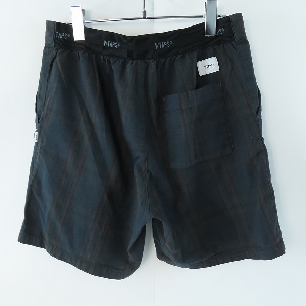 実際に弊社で買取させて頂いたWTAPS/ダブルタップス チェック ショーツ/ハーフパンツ 201TQDT-PTM05/2の画像 1枚目