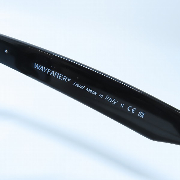 実際に弊社で買取させて頂いたRay-Ban/レイバン WAYFARER/ウェイファーラー サングラス/アイウェア RB2140-F 901/64の画像 5枚目