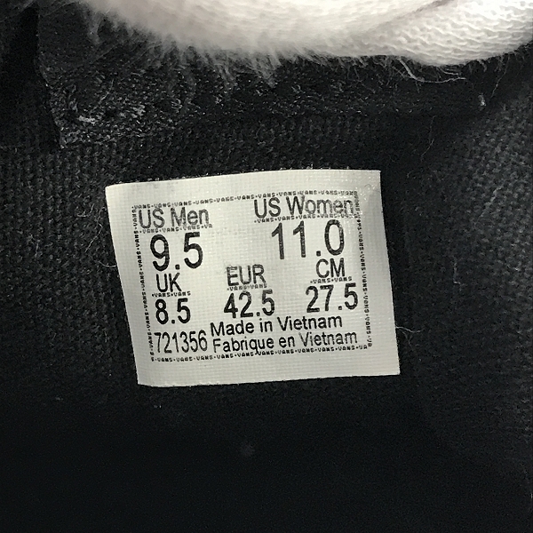 実際に弊社で買取させて頂いたVANS×WTAPS/バンズ×ダブルタップス  OG OLD SKOOL LX ローカット スニーカー/シューズ VN0A4P3X20E/27.5の画像 5枚目