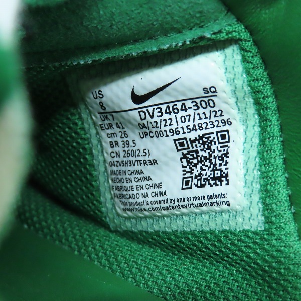 実際に弊社で買取させて頂いたNIKE×AMBUSH/ナイキ×アンブッシュ AIR FORCE 1 LOW SP エア フォース 1 DV3464-300/26の画像 5枚目