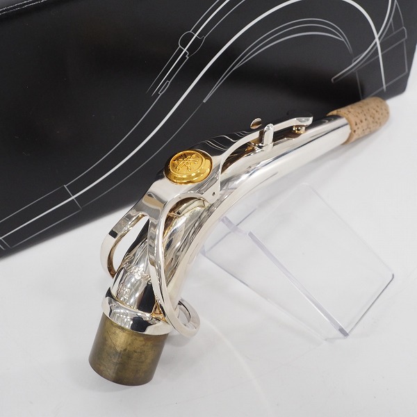 実際に弊社で買取させて頂いたYAMAHA/ヤマハ AE1S アルトサックス用E1タイプ カスタムネック 銀メッキ仕上げ