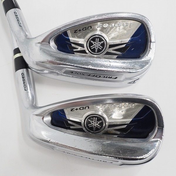 実際に弊社で買取させて頂いたYAMAHA/ヤマハ inpres UD+2 FORGED/インプレス アイアン #5～9,P,A,A/S,Sw 9本セット N.S.PRO Zelos 7 FLEX:R の画像 5枚目
