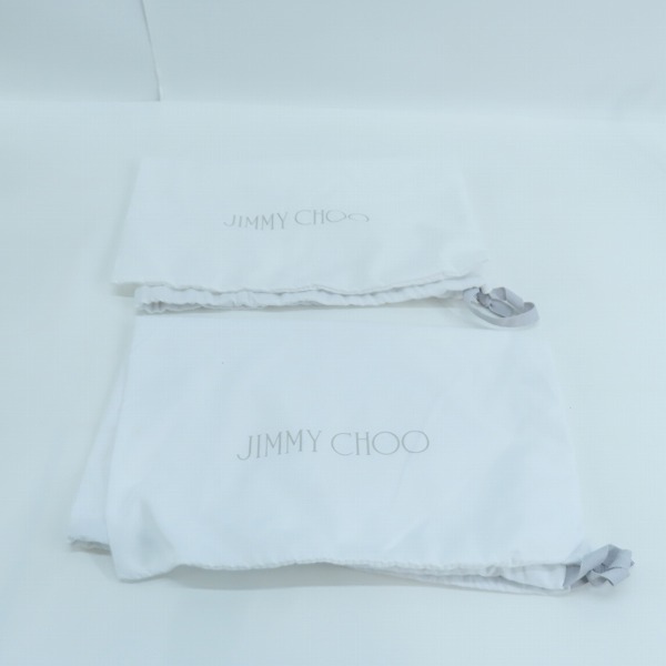 実際に弊社で買取させて頂いたJIMMY CHOO/ジミーチュウ DIAMOND/ダイヤモンド クリアソール スニーカー ブルー/41の画像 9枚目