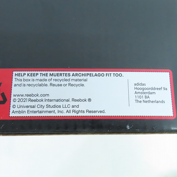 実際に弊社で買取させて頂いたReebok×JURASSIC PARK/リーボック×ジュラシックパーク GIANT ATTACK SIZE FURY/ポンプフューリー GW0212/27の画像 7枚目