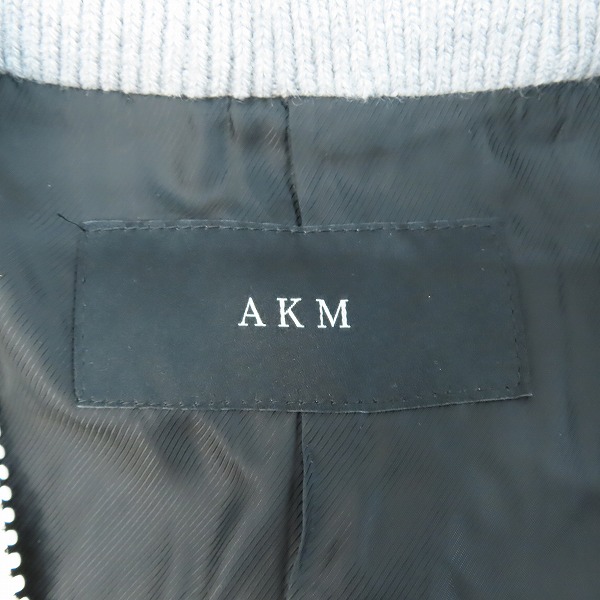 実際に弊社で買取させて頂いたAKM/エイケイエム WARP SKI DOWNラップスキーダウン 中綿入り ジップアップ ジャケット B330/XLの画像 3枚目