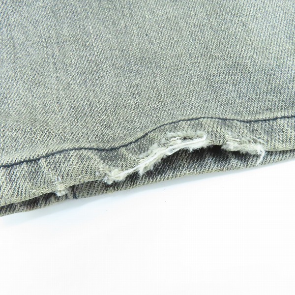 実際に弊社で買取させて頂いたSAINT LAURENT/サンローラン  D02 M/SK-LW デニムパンツ 390001 Y8811の画像 9枚目