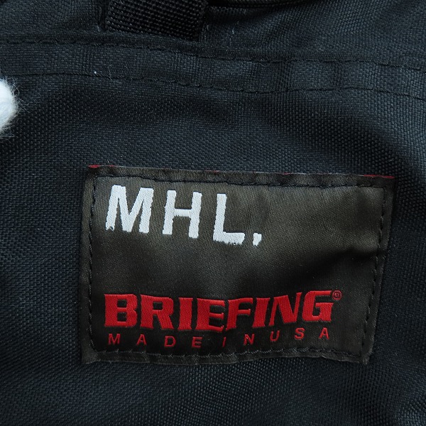 実際に弊社で買取させて頂いたBRIEFING×MHL/ブリーフィング×マーガレット ハウエル リュック/バックパックの画像 4枚目