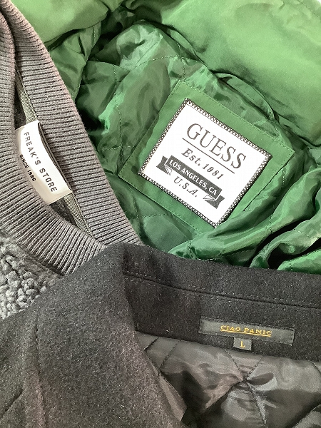 実際に弊社で買取させて頂いた【おまとめ】フリークスストア/ゲス/チャオパニック 等 ボアプルオーバー/ジップジャンパー/チェスターコート 他の画像 1枚目
