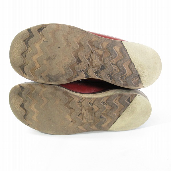 実際に弊社で買取させて頂いたRED WING/レッドウィング アイリッシュセッター カヌーモック 復刻犬タグ 9851/7Eの画像 2枚目