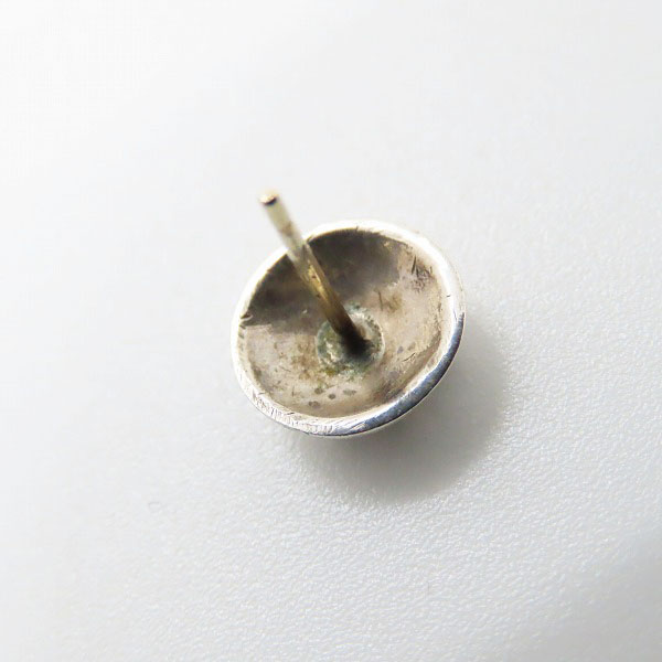 実際に弊社で買取させて頂いたCHROME HEARTS/クロムハーツ クロスボール スタッド ピアスｗ/1ダイヤの画像 6枚目