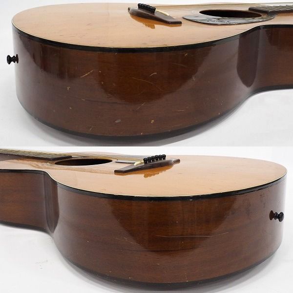 実際に弊社で買取させて頂いた★【難有り】YAMAHA/ヤマハ FG-150 赤ラベル アコースティックギター/アコギ チップボードケース付の画像 6枚目