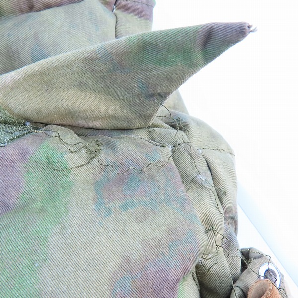 実際に弊社で買取させて頂いた【難有】HUNTING WORLD/ハンティングワールド PENFIELD オイルドワックス ダウンジャケット/Mの画像 9枚目