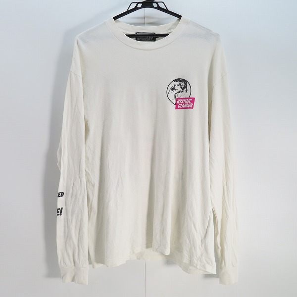 実際に弊社で買取させて頂いたHYSTERIC GLAMOUR/ヒステリックグラマー ガールプリント 長袖シャツ 02213CL05/M