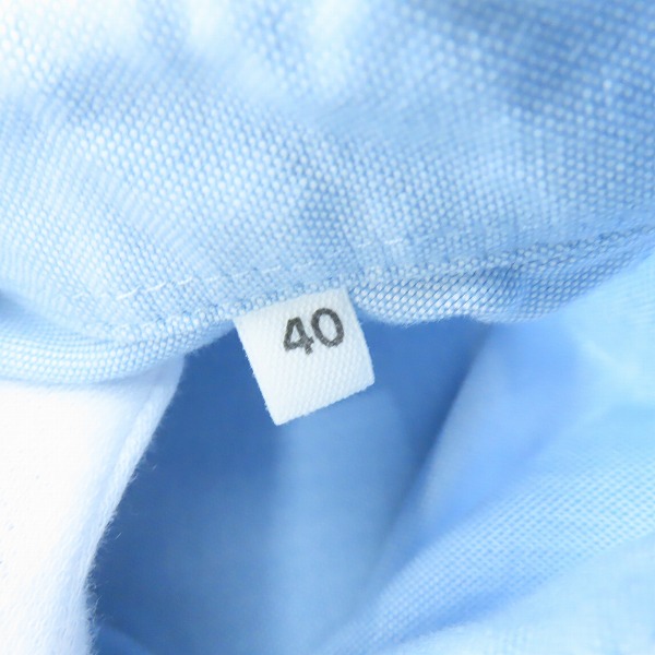 実際に弊社で買取させて頂いたami alexandre mattiussi/アミ アレクサンドル マテュッシ ロゴ刺繍 ハートA 長袖シャツ BFHSH113-480/40の画像 5枚目