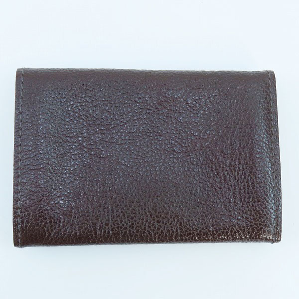 実際に弊社で買取させて頂いたIL BISONTE/イルビゾンテ レザー カードケース/名刺入れ/パスケースの画像 1枚目