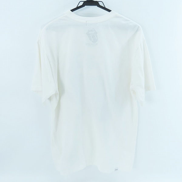 実際に弊社で買取させて頂いたHYSTERIC GLAMOUR × THE ROLLING STONES/ヒステリックグラマー×ローリングストーンズ CIRCLE HEAD&BLUE TONTGUE Tシャツ/Mの画像 1枚目