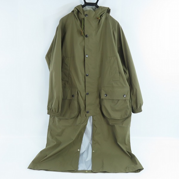 実際に弊社で買取させて頂いたBarbour×SCYE×UNITED ARROWS/バブアー 2way コート 2101107 36の画像 2枚目