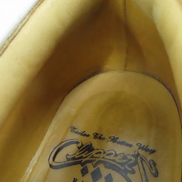 実際に弊社で買取させて頂いたFLAT HEAD/フラットヘッド RJB L103 FLAT LOW/フラットロー レザーシューズ/8.5の画像 7枚目