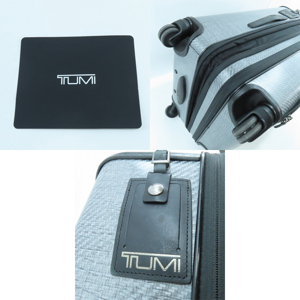 実際に弊社で買取させて頂いたTUMI/トゥミ TEGRA-LITE 4輪 スーツケース/キャリーバッグ 28724TGの画像 9枚目