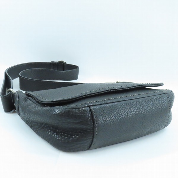 実際に弊社で買取させて頂いた土屋鞄製造所/ツチヤカバン 名古屋10周年記念 ミディアムショルダーバッグ ZY6830BKの画像 2枚目