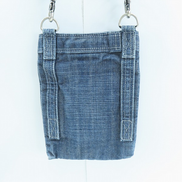 実際に弊社で買取させて頂いたPORTER/ポーター オンス デニムミニショルダーバッグ S/520-07604の画像 1枚目
