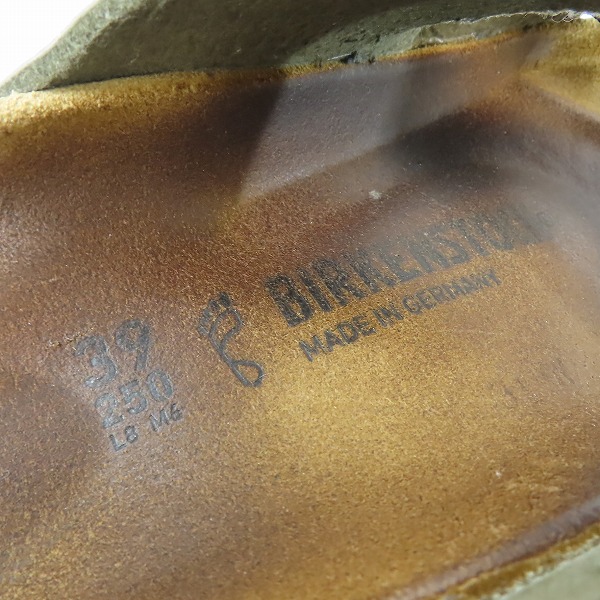 実際に弊社で買取させて頂いたBIRKENSTOCK/ビルケンシュトック スエード レザーサンダル/39の画像 5枚目