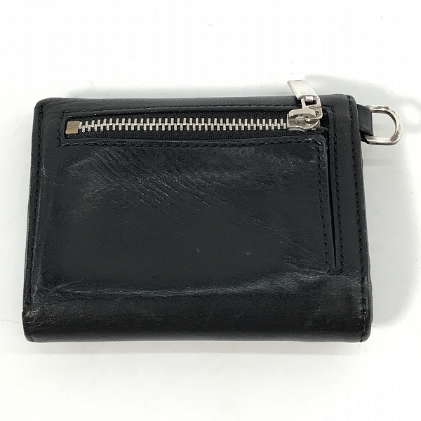 実際に弊社で買取させて頂いたJUSTIN DAVIS/ジャスティンデイビス レザー REGULUS LEATHER WALLET/三つ折り財布 JDV014の画像 1枚目