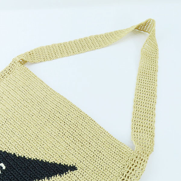 実際に弊社で買取させて頂いたDESCENDANT/ディセンダント CETUS RAFFIA BAG バッグ 241MADS-CG01の画像 2枚目