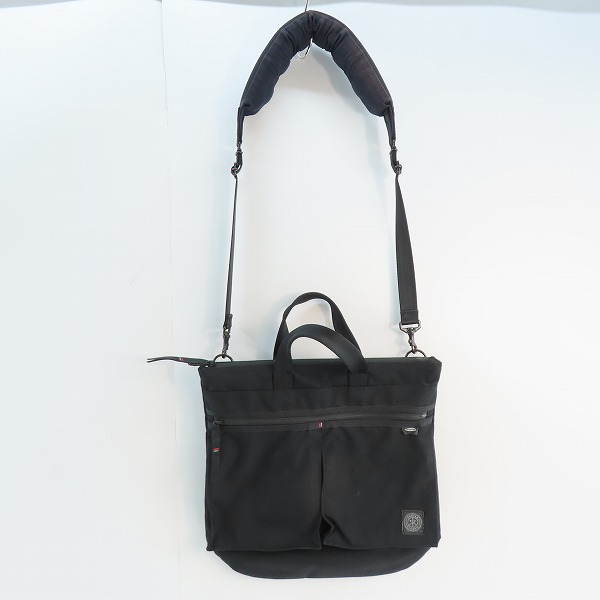 実際に弊社で買取させて頂いたPORTER Classic/ポータークラシック ヘルメットケース/ショルダーバッグの画像 3枚目