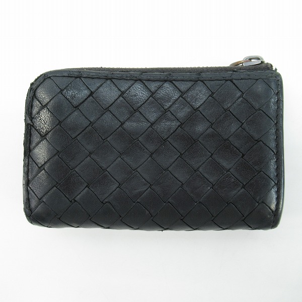 実際に弊社で買取させて頂いたBOTTEGA VENETA/ボッテガヴェネタ イントレチャート L字ファスナーコインケースの画像 1枚目