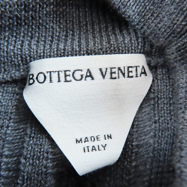 実際に弊社で買取させて頂いた【未使用/JPタグ】BOTTEGA VENETA/ボッテガヴェネタ ハイネックニット 751925 v33a0/XLの画像 2枚目