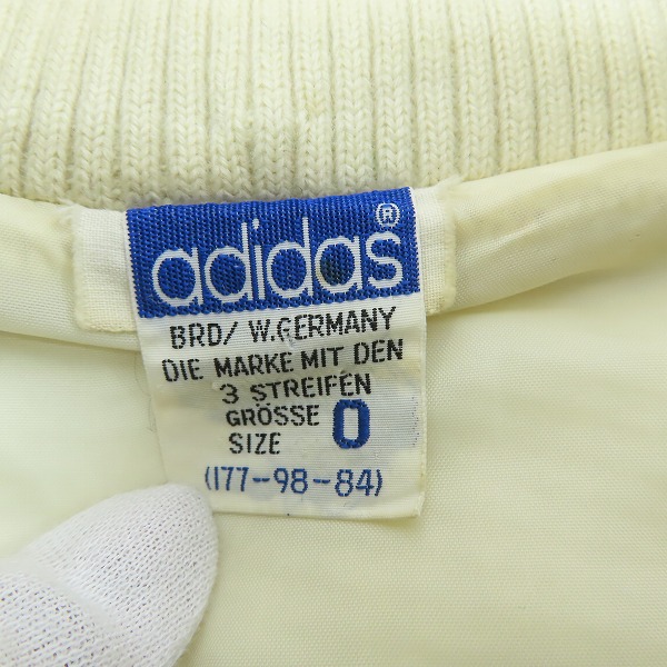 実際に弊社で買取させて頂いたadidas/アディダス DESCENTE/デサント社製 60s-70s/ヴィンテージ/ビンテージ 中綿ジャケット ADS-580/Oの画像 2枚目