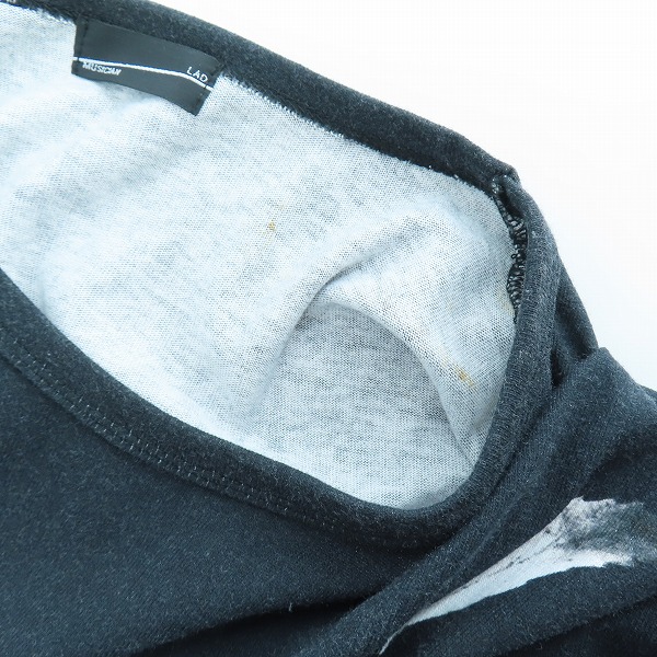 実際に弊社で買取させて頂いたLAD MUSICIAN/ラッドミュージシャン スーパービッグTシャツ 2219-718の画像 5枚目