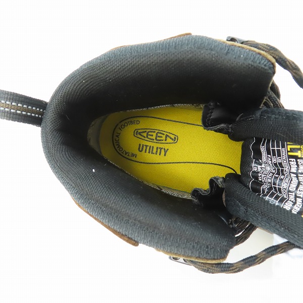実際に弊社で買取させて頂いたKEEN/キーン TROY6 KBF WP/トロイ シックス カーボンファイバートゥ 安全靴/ブーツ 1025696D/10Dの画像 4枚目