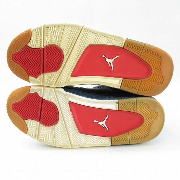 実際に弊社で買取させて頂いたNIKE×LEVI’S/ナイキ×リーバイス AIR JORDAN 4 RETRO NRG/エア ジョーダン 4 レトロ デニム AO2571-401/26の画像 2枚目