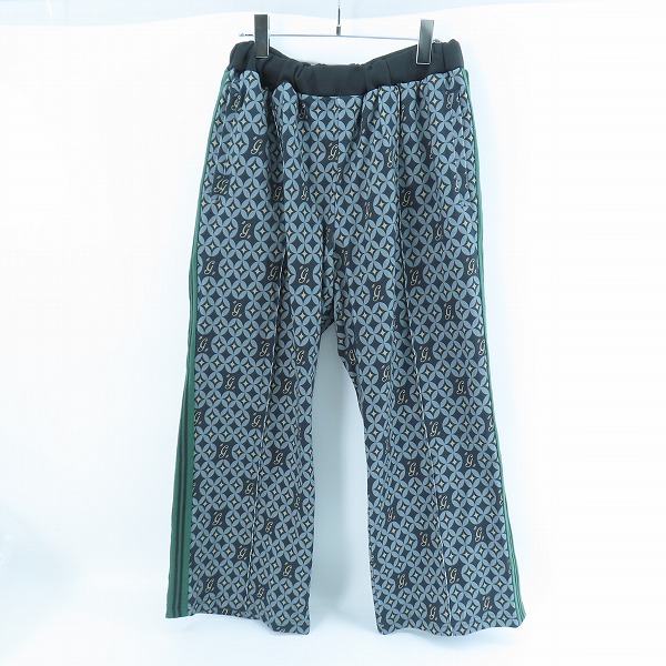 実際に弊社で買取させて頂いたglamb/グラム  Glitter Monogram Jersey Pants/グリッターモノグラムジャージパンツ GB0224/P10 M