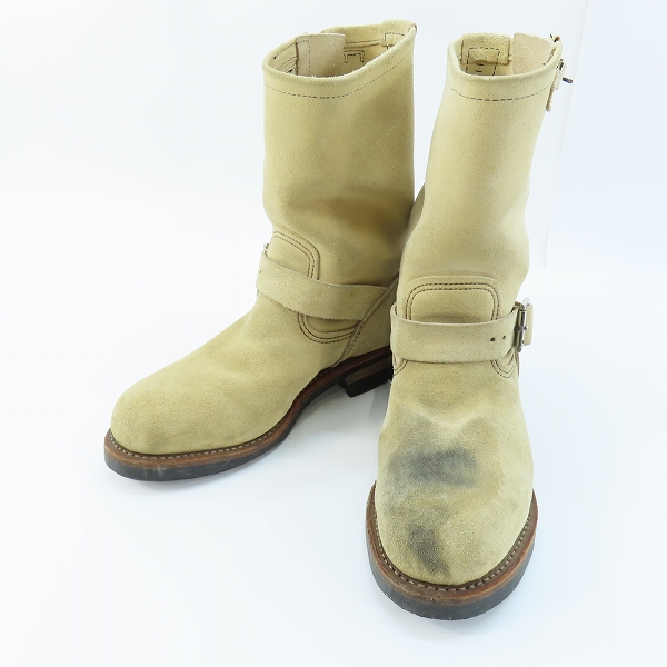 実際に弊社で買取させて頂いたRED WING/レッドウィング ENGINEER BOOTS/エンジニアブーツ スエード 8268/8.5D