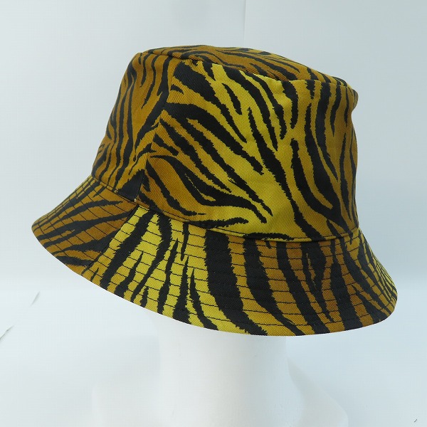 実際に弊社で買取させて頂いた【未使用/JPタグ】CELINE セリーヌ アニマル柄 バケットハット/帽子 2AU5B695Q/Lの画像 3枚目