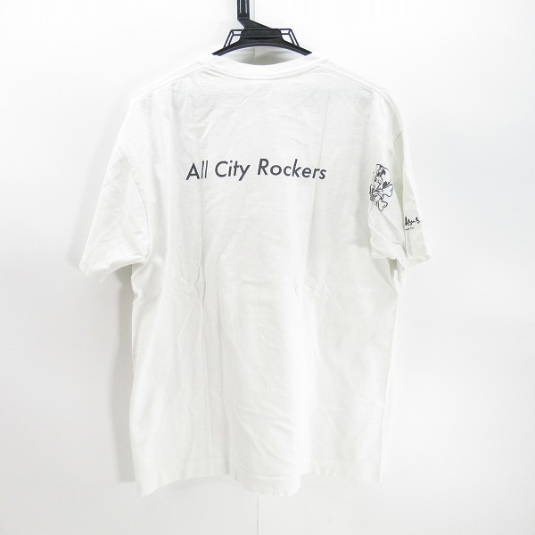 実際に弊社で買取させて頂いたA BATHING APE/アベイジングエイプ NFS LIMITED オールシティ ロッカーTシャツ Lの画像 1枚目